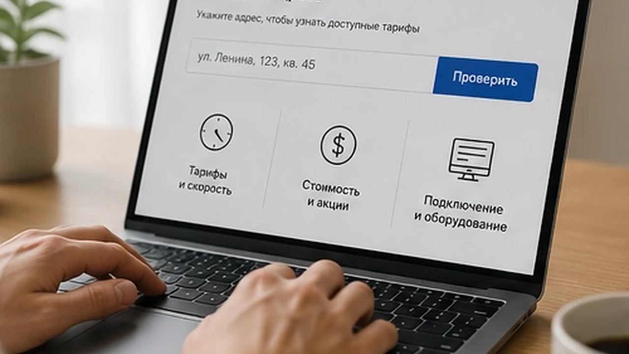 Проверка доступных интернет-провайдеров по адресу в Красноярске